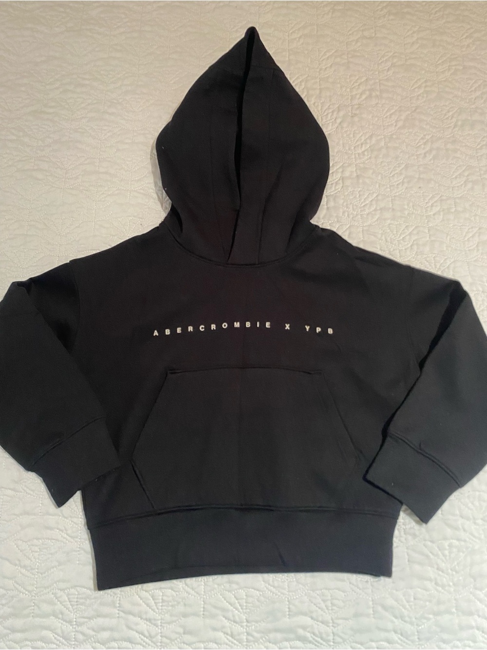 Abercrombie Black Logo Hoodie